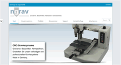 Desktop Screenshot of ngrav.de